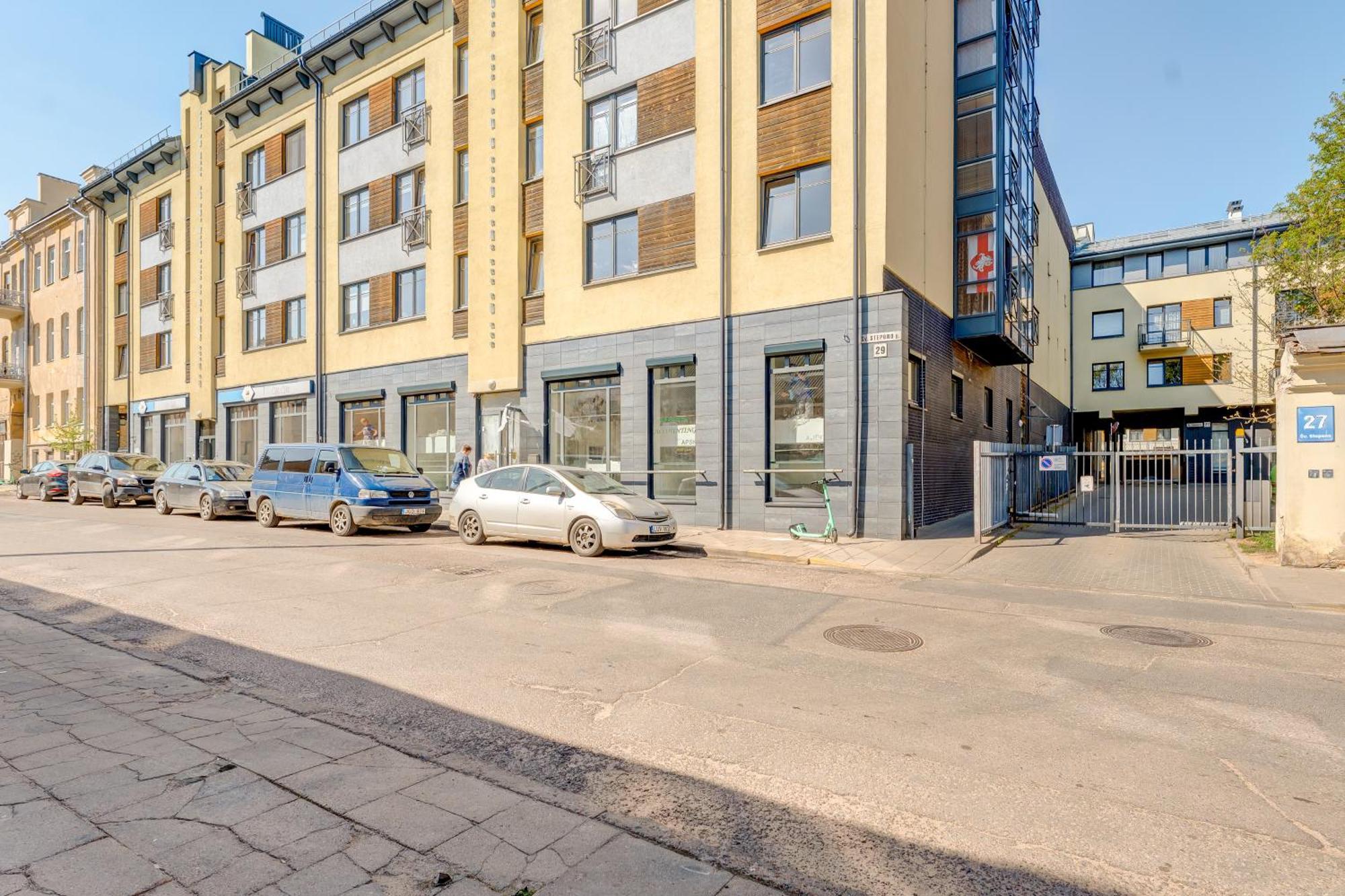 Charming Loft In Vilnius Oldtown Apartment Bagian luar foto