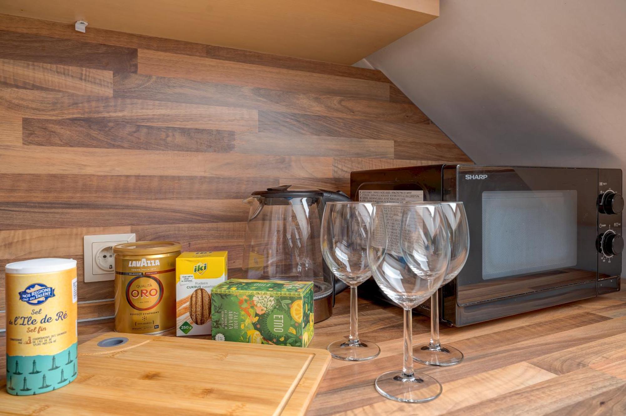 Charming Loft In Vilnius Oldtown Apartment Bagian luar foto